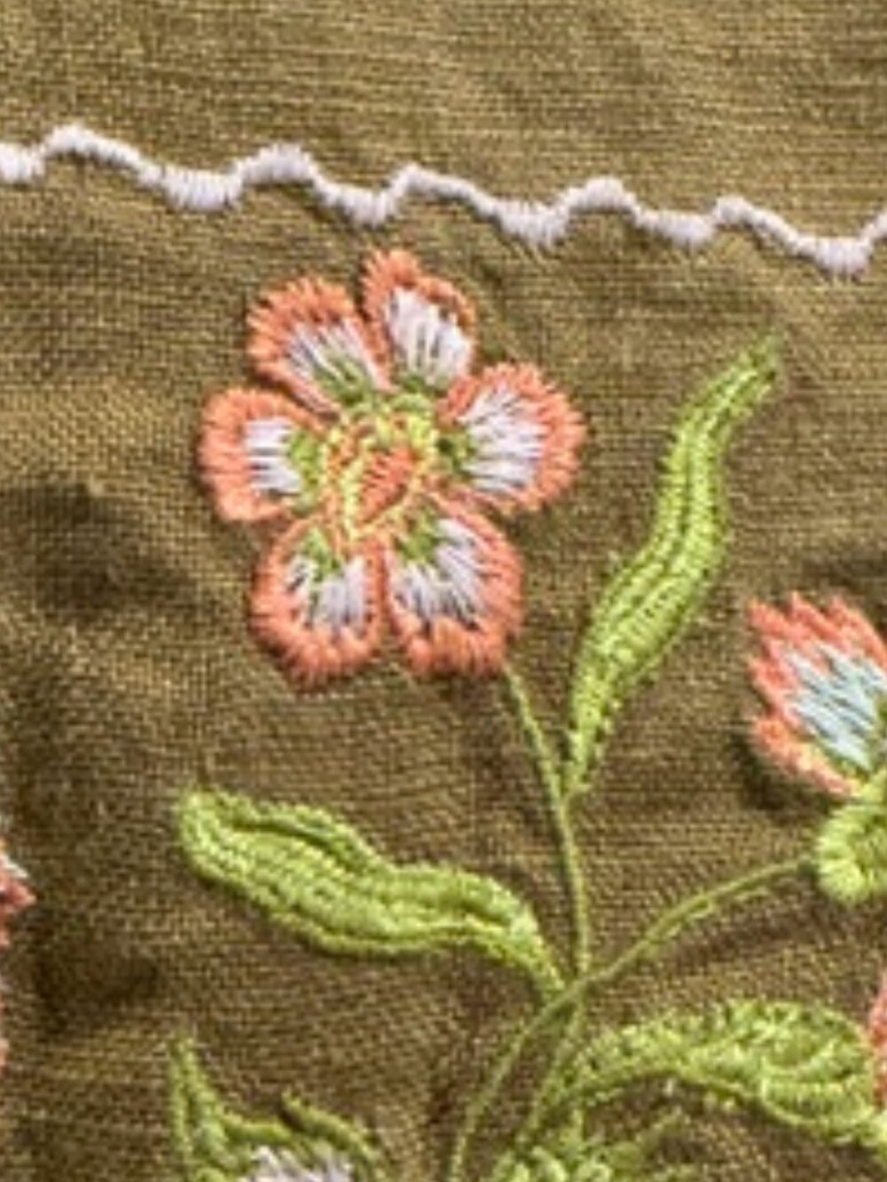 NWT Spartina 449 Octavia Skirt Jane Jardinere Embroidery Size 10 - Picture 4 of 11